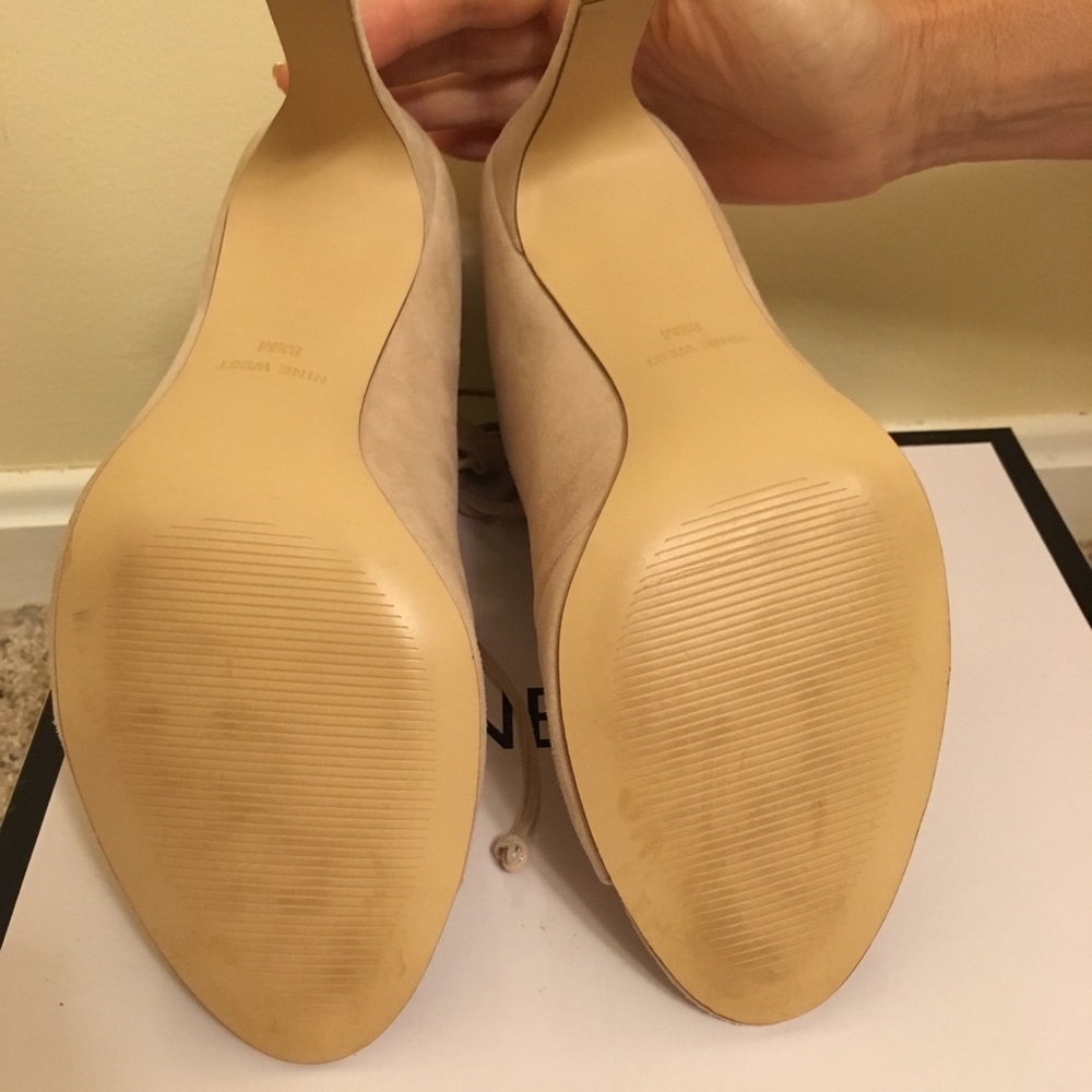 Nine West lace up heels - Picture 5 of 7